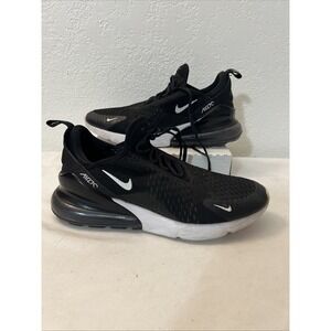 Nike Air Max 270 Black White Mens 9.5 2018 AH8050-002 Low Top